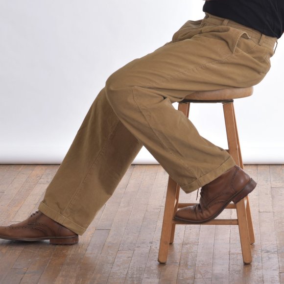 Tan Corduroys by Perry Ellis (36x32) - Picture 2 of 10